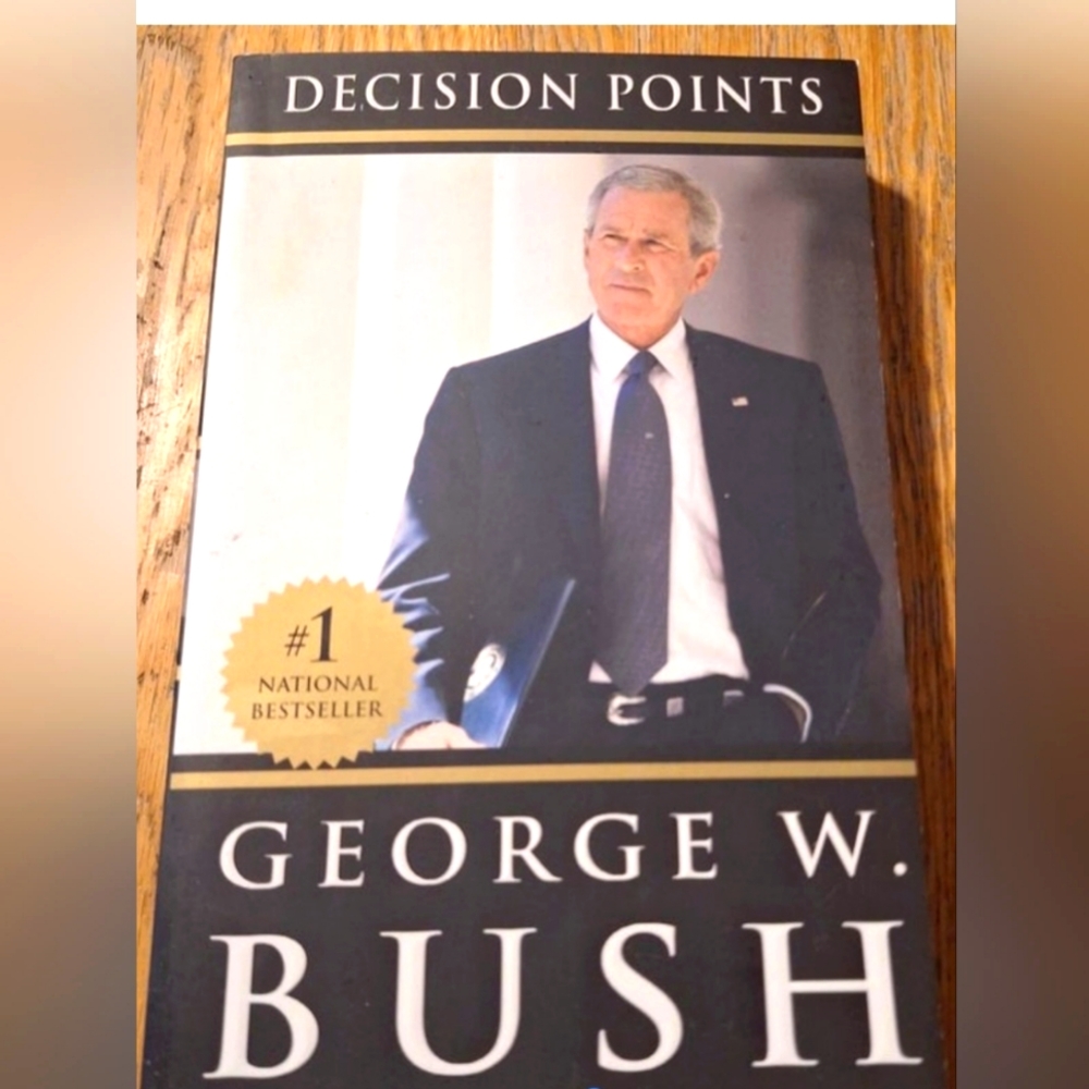 Decision Points-paperback excellent condition